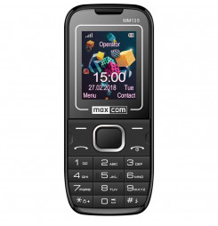 MAXCOM Telefón DUAL Sim MM135 čierno/modry