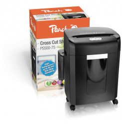 PEACH Skartovač Cross Cut Shredder PS500-75