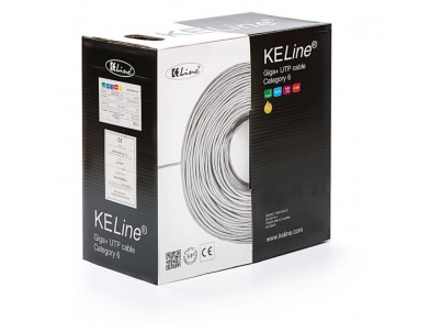 KELINE KE400U23LSOH-Dca UTP, 4x2x0,54, CAT6, 305m