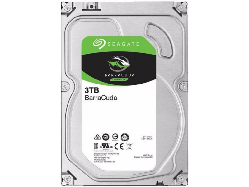 SEAGATE BarraCuda 3TB/3,5"/256MB/26mm