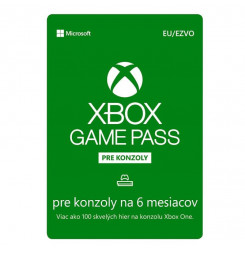 MICROSOFT Xbox Game Pass 6 mesiacov (S3T-00004)