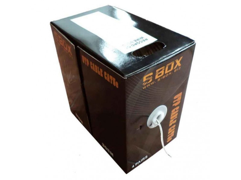 SBOX kábel UTP CABLE CAT-5E BOX 305m/balenie drôt
