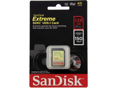 SanDisk SDXC UHS-I U3 128GB SDSDXV5-128G-GNCIN