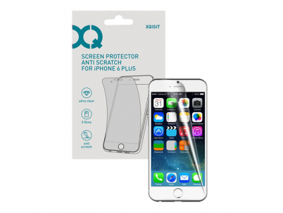 XQISIT Screen protector iPhone 6/6s Clear
