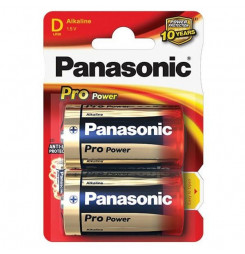 PANASONIC PRO POWER, Batérie, D, LR20, 1.5V, 2ks