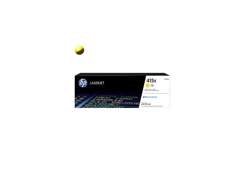 HP Toner CF415X Yellow