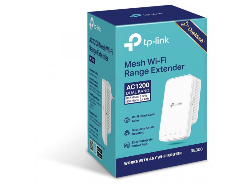 TP-Link RE300 AC1200 Wi-Fi Range Extender