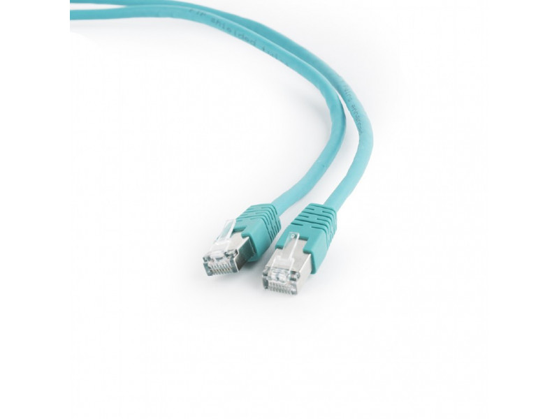 Gembird PP6-1M-G patch RJ45 , cat. 6, FTP, 1m, zelený