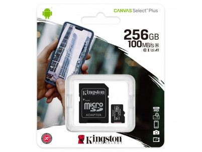 Kingston Canvas Select Plus microSDXC 256GB SDCS2/256GB