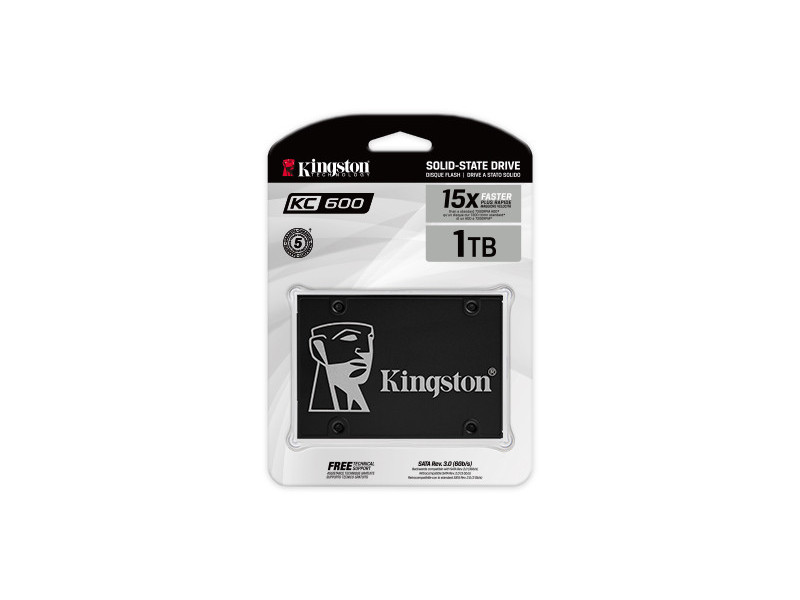 KINGSTON SSD KC600 1024GB/2,5"/SATA3/7mm