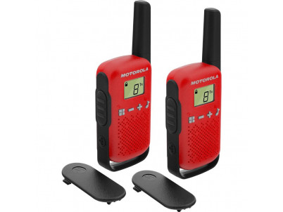 MOTOROLA T42 WALKIE TALKIE Red 2ks