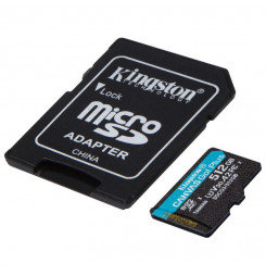 KINGSTON Micro SDXC CANVAS GO! Plus 512GB +adapt