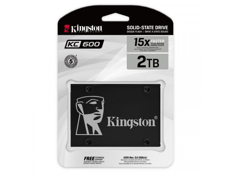 KINGSTON SSD KC600 2048GB/2,5"/SATA3/7mm