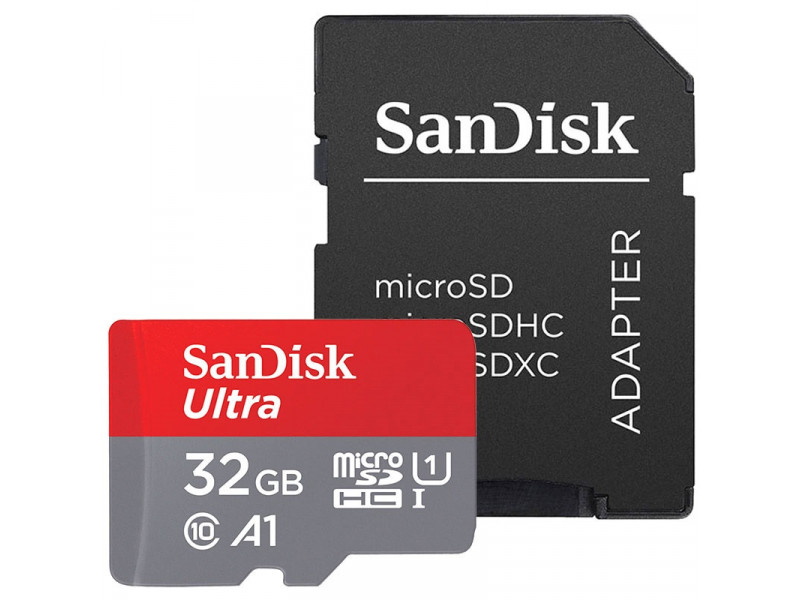 SanDisk Ultra Micro SDHC 32GB 120MB/s A1+ada