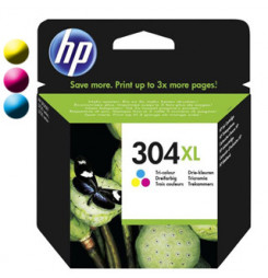 HP Cartridge HP 304XL Color 7ml (N9K07AE)