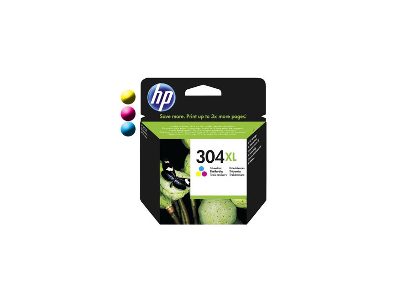 HP Cartridge HP 304XL Color 7ml (N9K07AE)