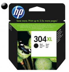 HP Cartridge HP 304XL Black 5,5ml (N9K08AE)