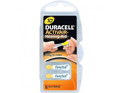 DURACELL Activair 10, Batérie do nač. prístrojov