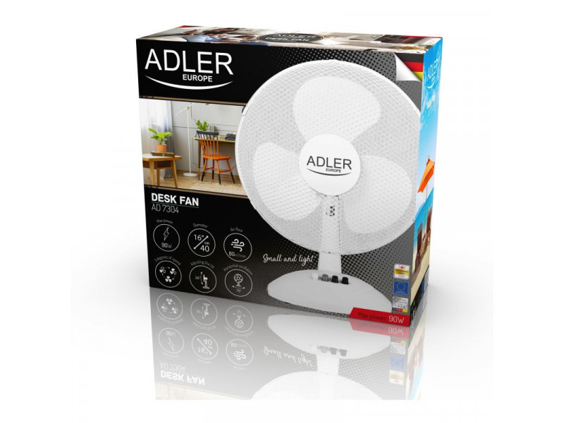 ADLER AD 7304, Stolný ventilátor