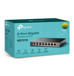 TP-Link TL-SG108S, Switch 8-Port/1000Mbps/Desk