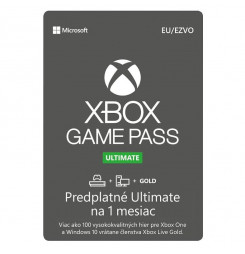 MICROSOFT Xbox Game Pass Ultimate 1 mesiac
