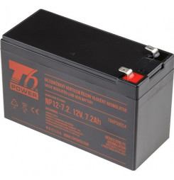 T6 POWER Akumulátor pre UPS, NP12-7.2, 12V, 7,2Ah
