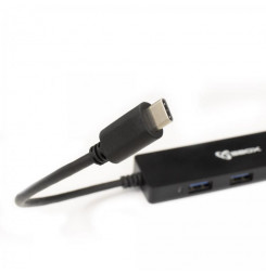 SBOX H-404C, USB Hub, USB Type C, 4x USB 3.0
