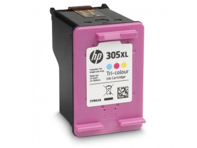 HP 305XL, Cartridnge, 3YM63AE CMY