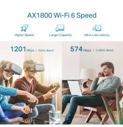 TP-Link RE605X, AX1800 Wi-Fi Range Extender