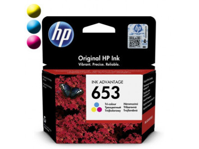 HP Cartridge 3YM74AE CMY HP653