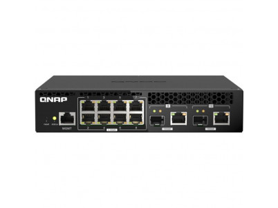 QNAP QSW-M2108R-2C, 10-port Switch, 10GbE/2.5GbE