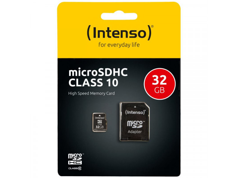 Intenso microSDHC 32GB Class 10 3413480