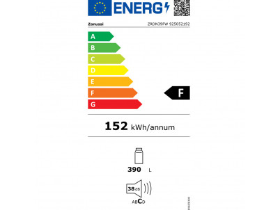 ZRDN39FW chladnička monoklim. ZANUSSI