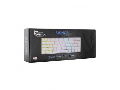 White Shark GK-2022-W SHINOBI herná klávesnica