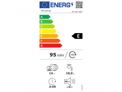 PD 1467 EBIT umývačka riadu vst. PHILCO