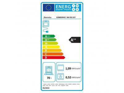 EOB8S39WZ rúra vstavaná ELECTROLUX