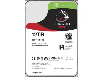 SEAGATE Iron Wolf Pro 12TB/3,5"/256MB/26mm