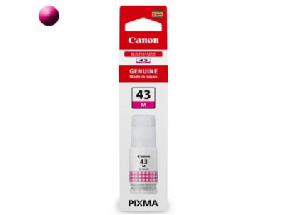 CANON GI-43, Cartridge, Purpurová (Magenta)