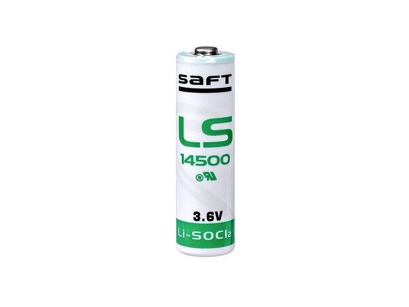 SAFT LS14500, Batéria AA 3,6V 2600mAh Lithium