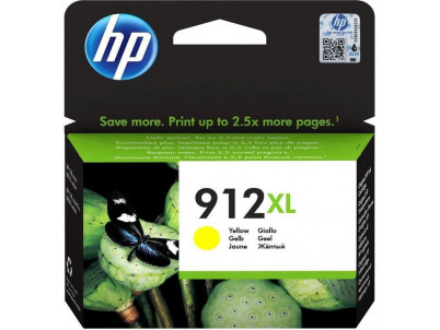 HP 912XL Cartridge 3YL83AE, Yellow (Žltá)