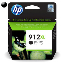 HP 912XL Cartridge 3YL84AE, Black (Čierna)