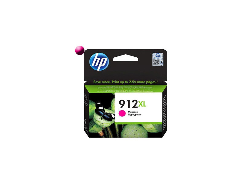 HP 912XL Cartridge 3YL82AE, Magenta (Purpurová)