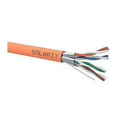 SOLARIX kábel CAT6A STP LSOH B2ca 500m/cie orang