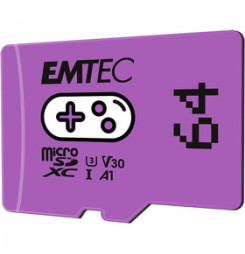 MicroSDXC 64GB Gaming Purple EMTEC