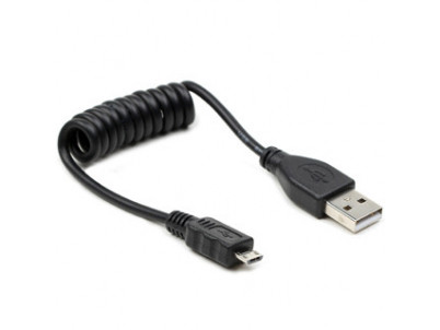 KABEL USB A - MicroB 0.6m kruteny