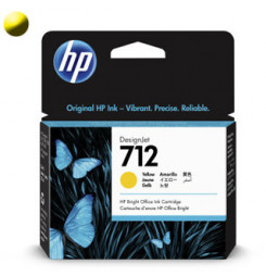 HP Cartridge HP 712 Žltá (3ED69A)
