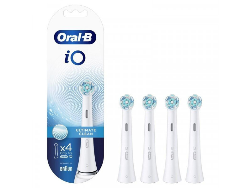 ORALB iO Ultimate Clean White, hlavice, 4ks