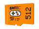 MicroSDXC 512GB Gaming Orange EMTEC
