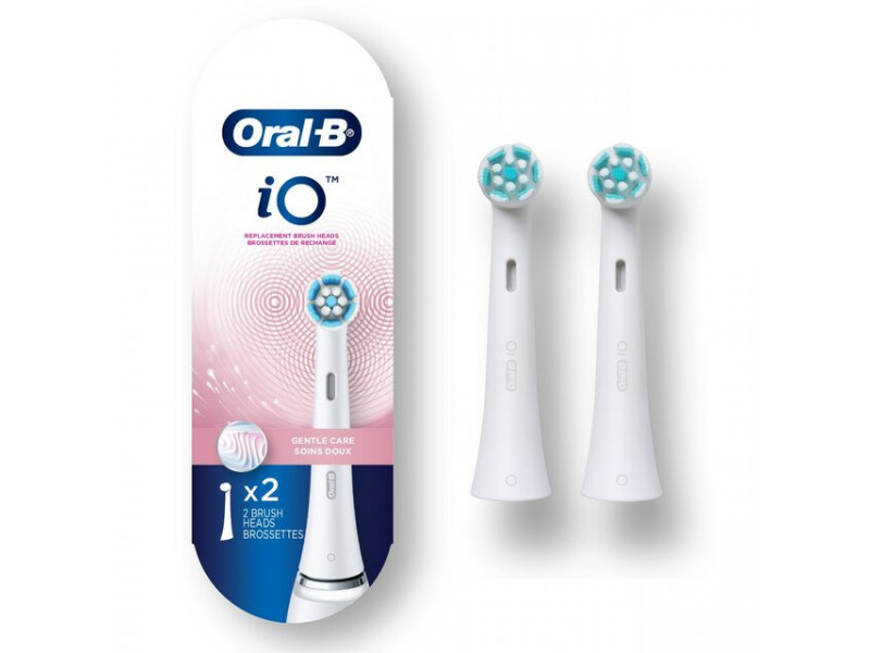 ORALB iO Gentle Care White, hlavice, 2ks