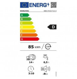 WBO3T333P6.5X umývačka riadu v WHIRLPOOL